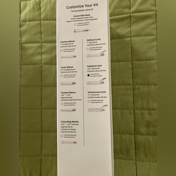 SOLD T3 Polished Curl 1.25 inch Attachment - Picture 3 of 6